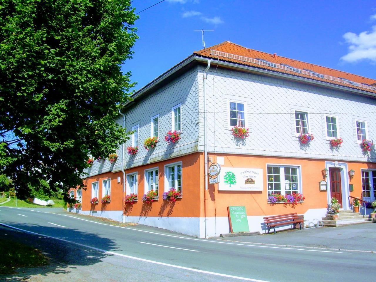 Hotel Landgasthof "Zur Linde" Dreba Zewnętrze zdjęcie