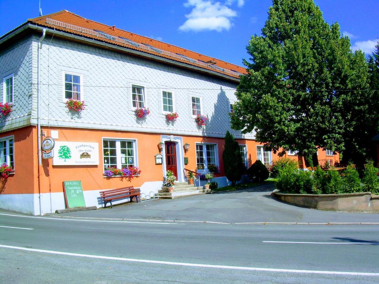 Hotel Landgasthof "Zur Linde" Dreba Zewnętrze zdjęcie